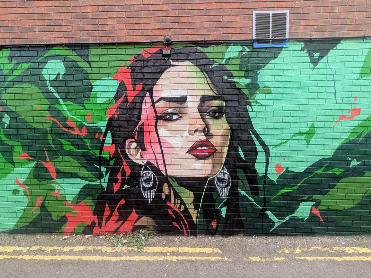 Italian street art mural by Jaksta Art
